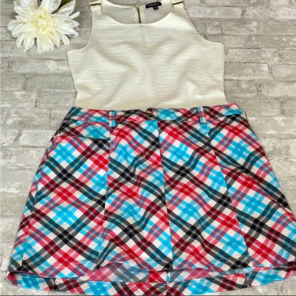 Slazenger Checkered Skort